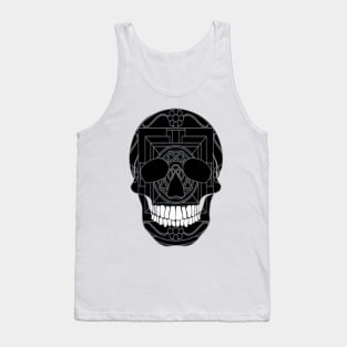 Skull and Mandala Tank Top